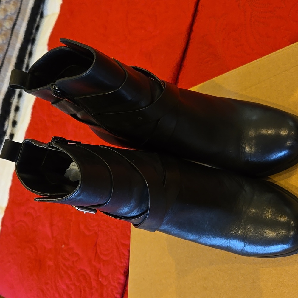 Aldo buckle booties